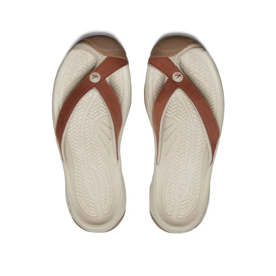 Women's Waimea Leather Flip-Flop - Image 4