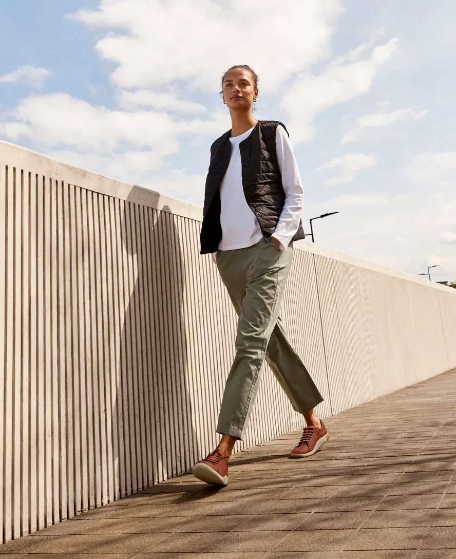 Women's KNX Leather Sneaker - Image 9