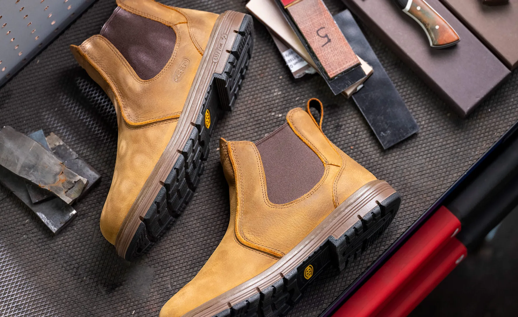 Men's San Jose Chelsea 90° Heel Boot (Soft Toe) - Image 7